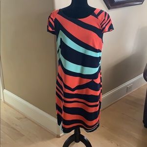 Julian Taylor dress size 10 lined dress, pretty